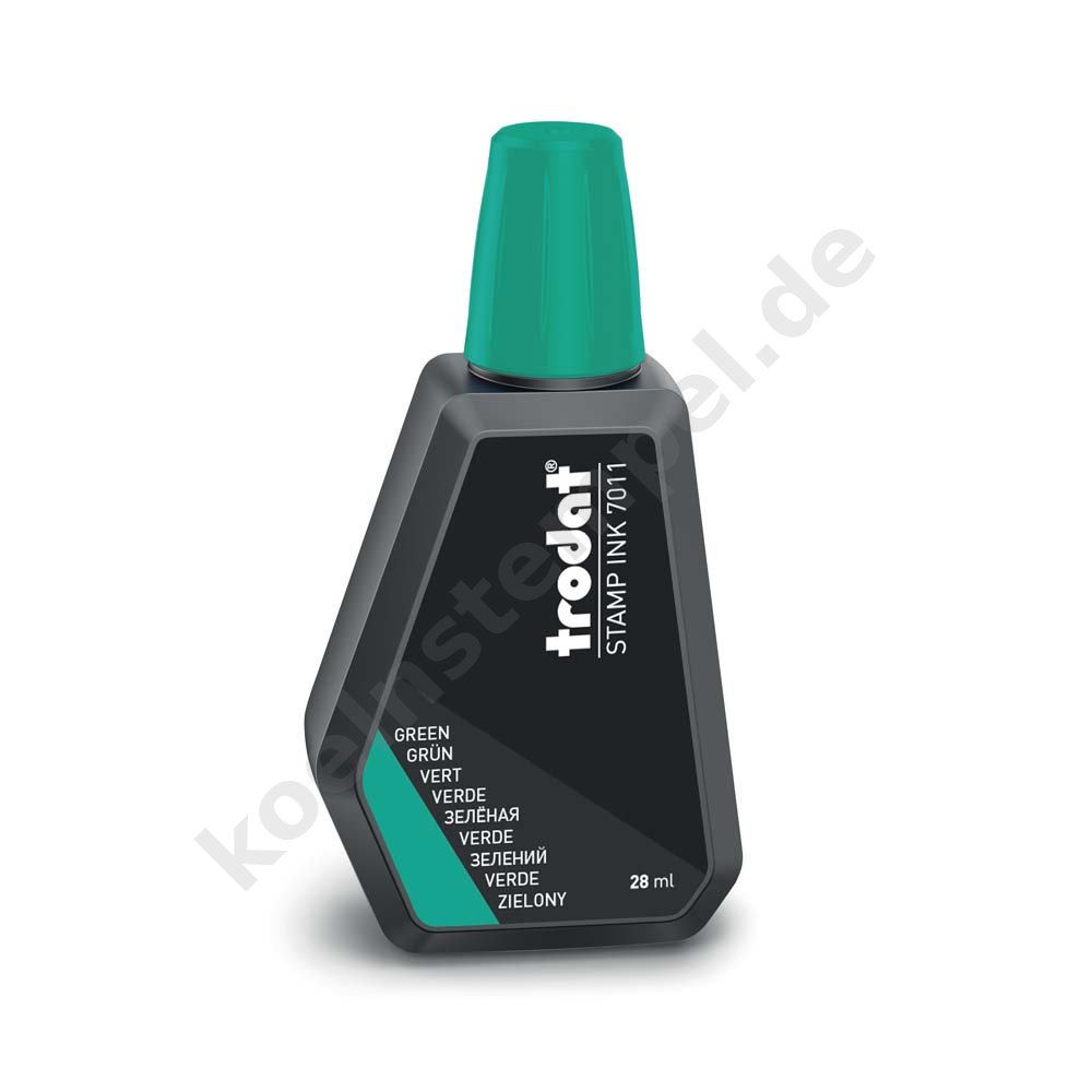 Stempelfarbe Trodat 7011 grün