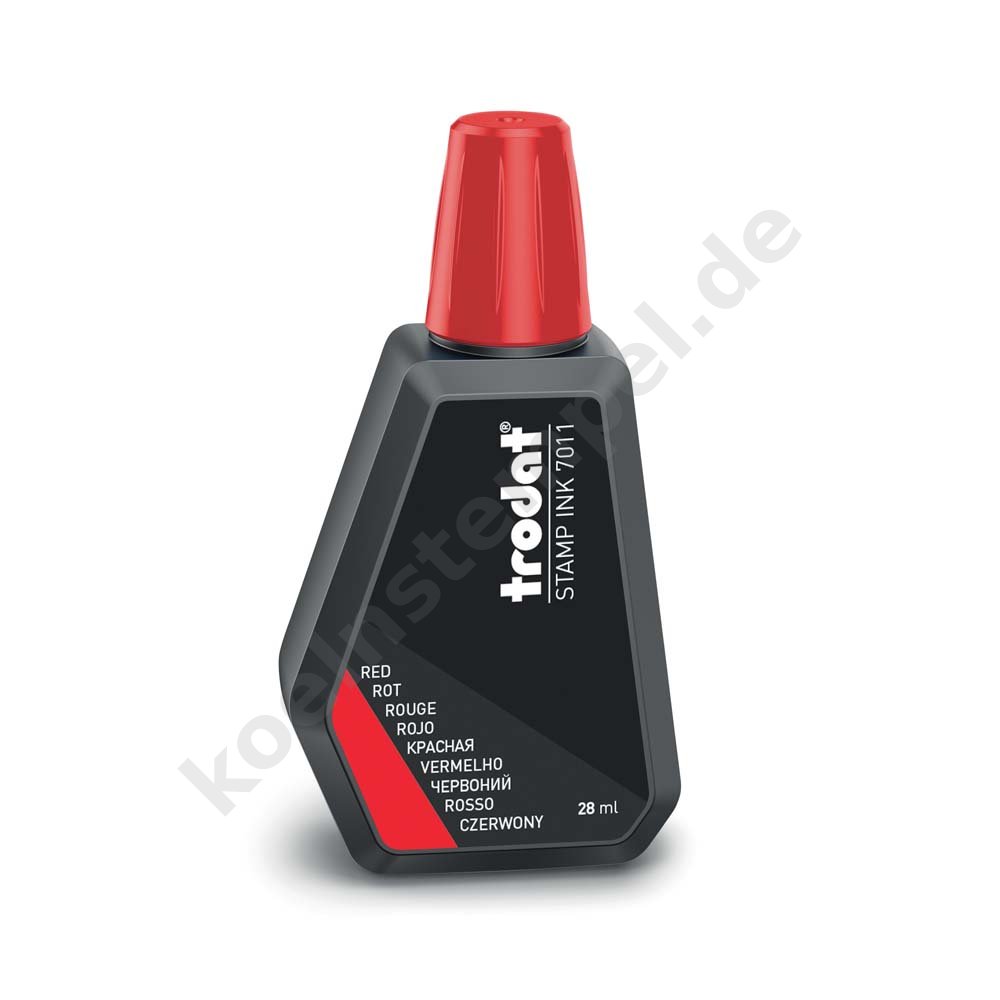 Stempelfarbe Trodat 7011 rot