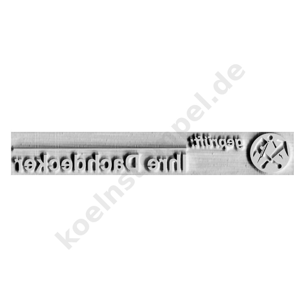Textplatte Trodat Printy 4916